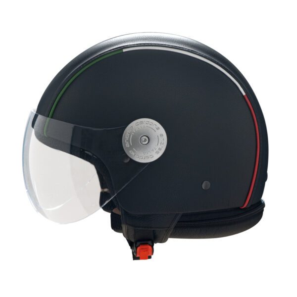 Casque en cuir "Italie Line" Andrea Cardone