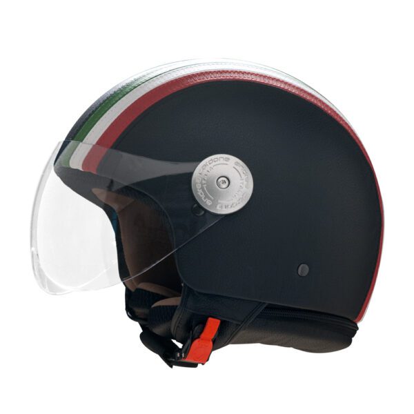 Casque en cuir "Italie" Andrea Cardone