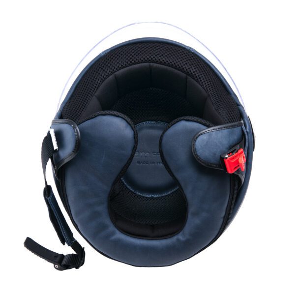 Casque en cuir "Etoile bleue" Andrea Cardone – Image 4