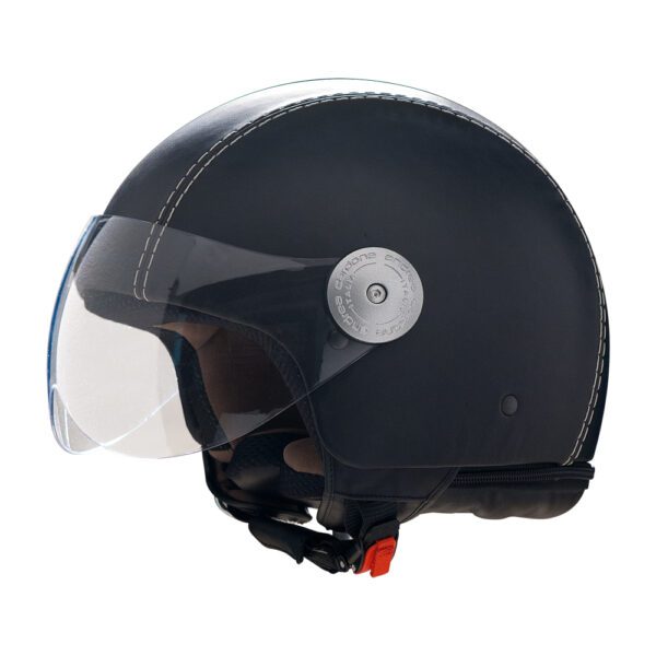 Casque en cuir "Black Vintage" Andrea Cardone