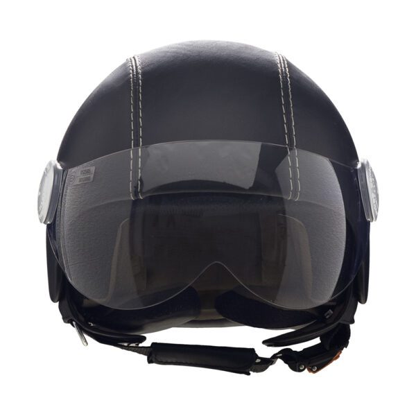 Casque en cuir "Black Vintage" Andrea Cardone – Image 2