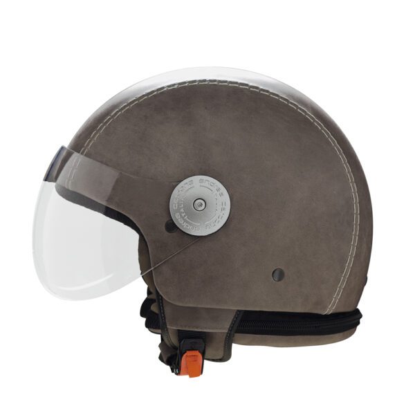 Casque en cuir "Grey Vintage" Andrea Cardone