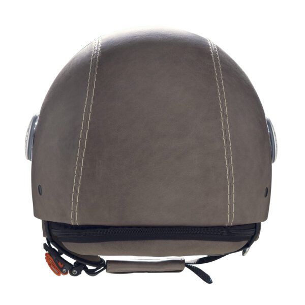 Casque en cuir "Grey Vintage" Andrea Cardone – Image 3